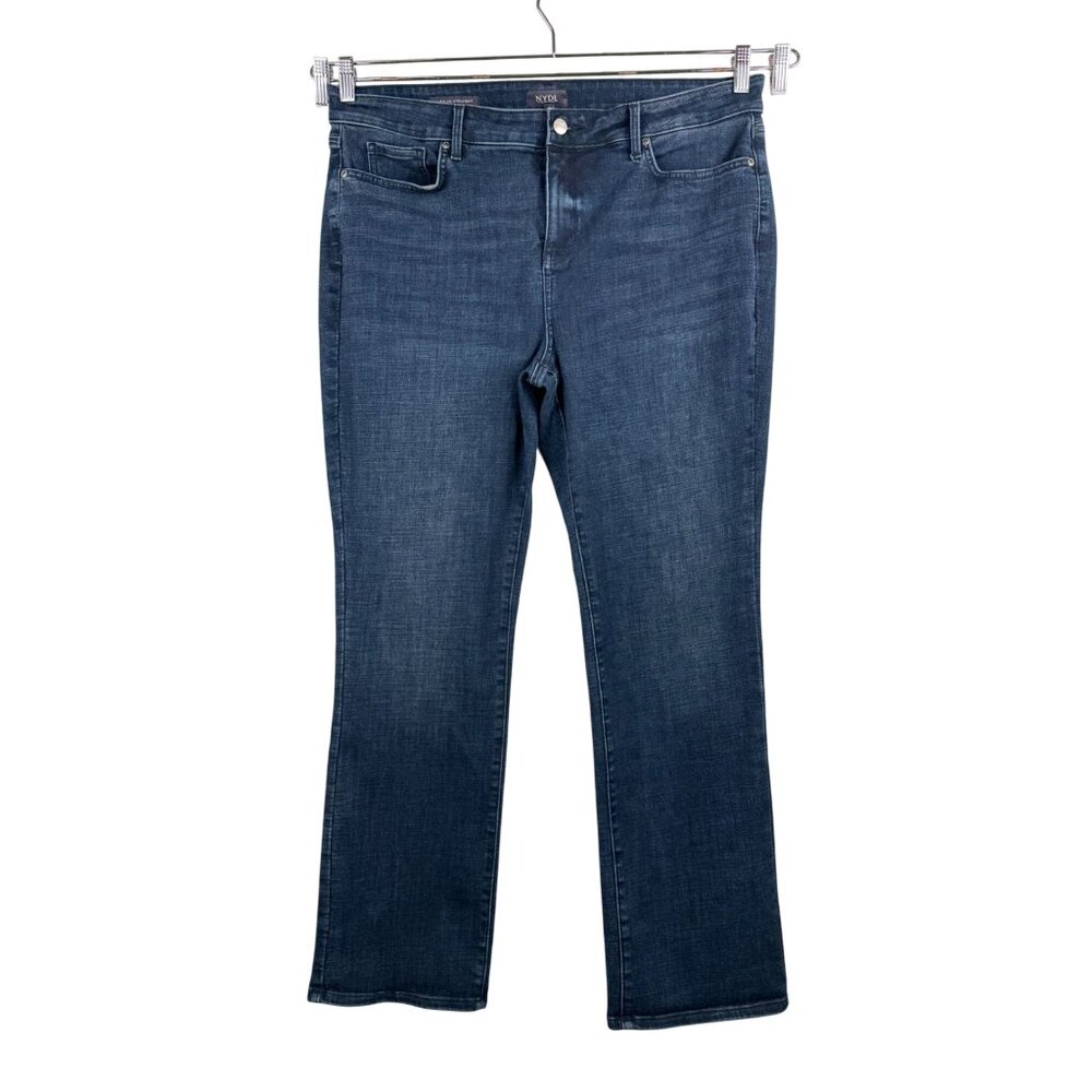 NYDJ‎ Lift tuck Marilyn Straight jeans stretchy comfy preppy 90s sz 16